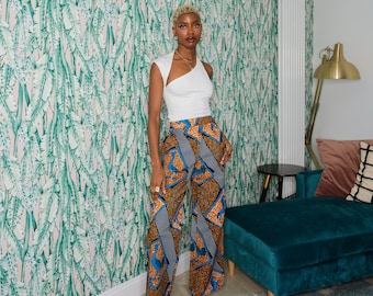 Fumi  African Print Pants,  African Print Trousers, Ankara Trousers