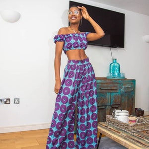 African print pants, Oran Pants, Ankara Pants