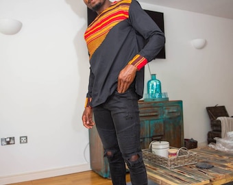 Mens African Print Shirt