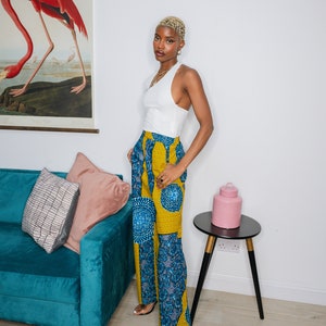 Spodnie Irma African Print, Spodnie Ankara, Spodnie African Print
