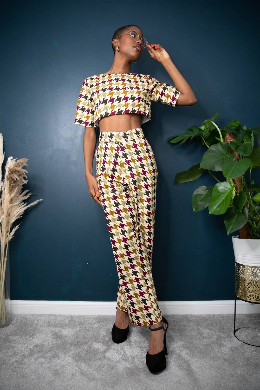 Apate Printed Cotton Top