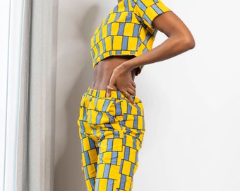 African Print Pants