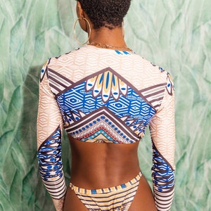 Bonesela african print swimsuit image 4