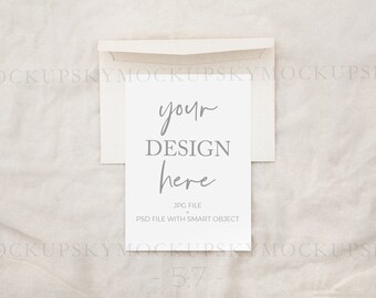 5x7 Card Mockup Wedding Stationery Mockup Wedding Card Etsy