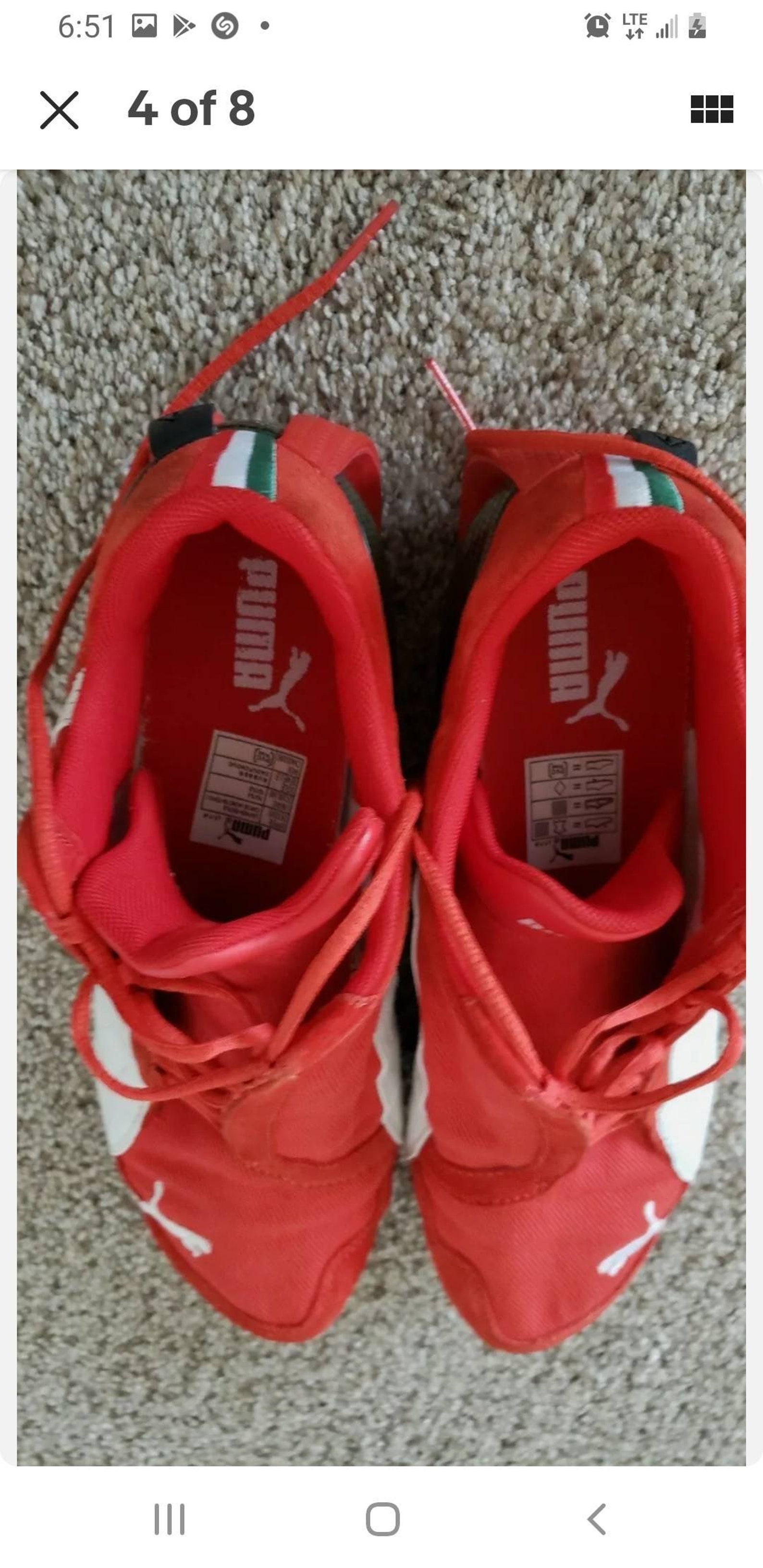 puma trionfo  red