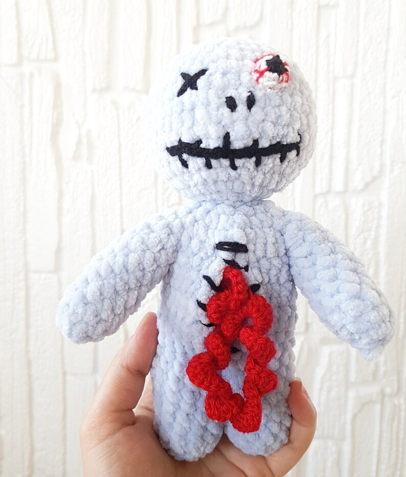 Zombie crochet pattern walking dead gifts zombie apocalypse Etsy