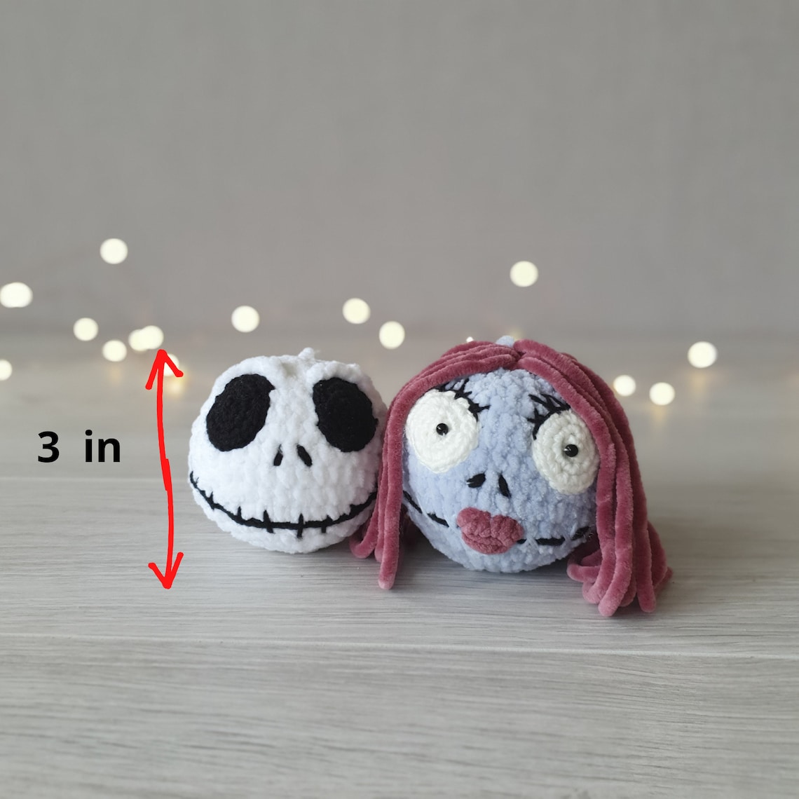 Halloween Amigurumi Pattern Jack and Sally Crochet Sally | Etsy
