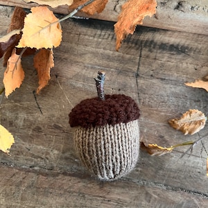 Knit Acorn