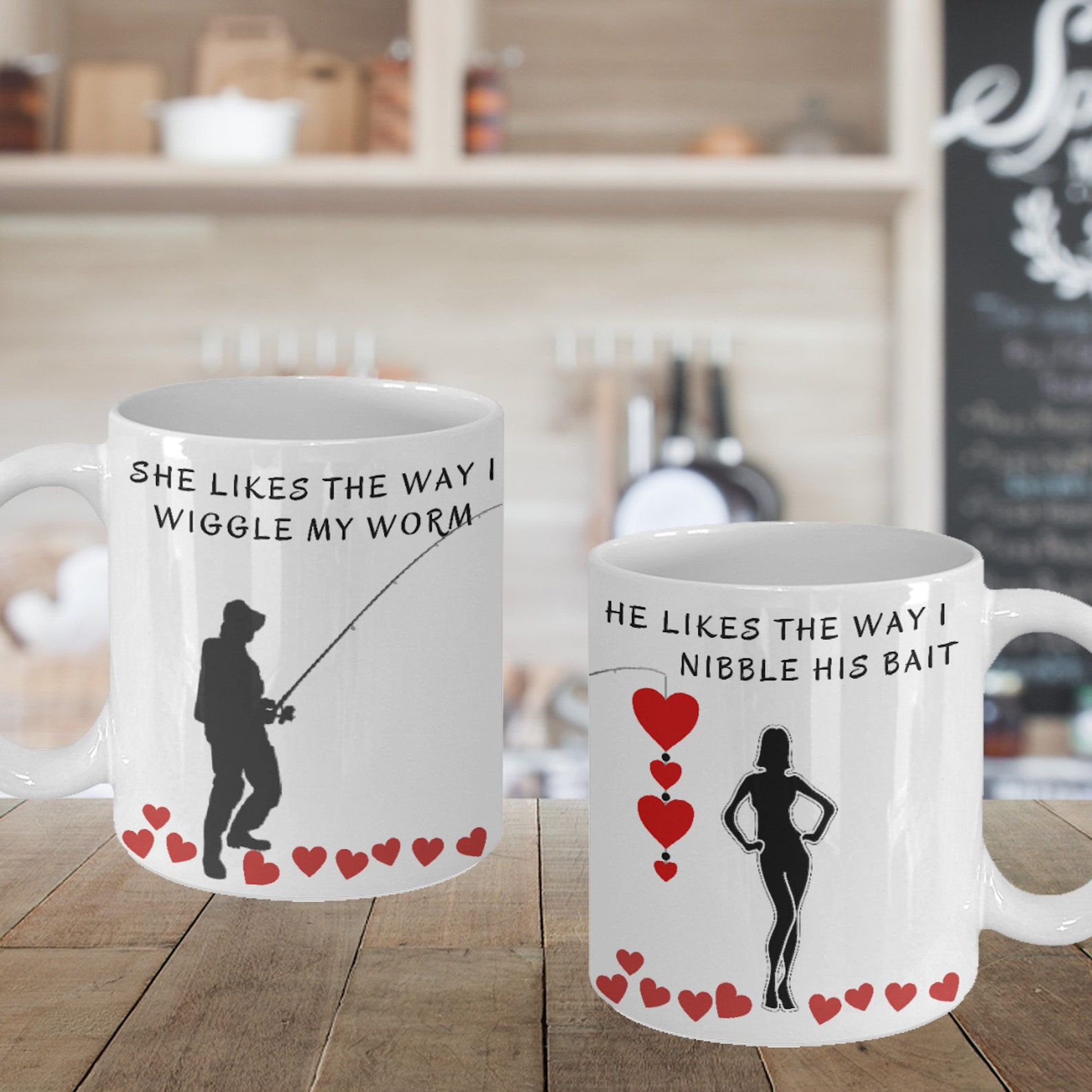 Valentine's Day Fishing Gifts Fishing Couples Fishing Etsy