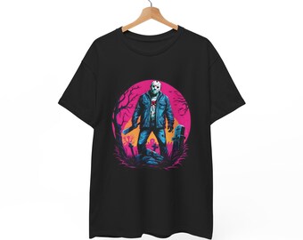 From The Grave Jason Voorhees Unisex Heavy Cotton Tee