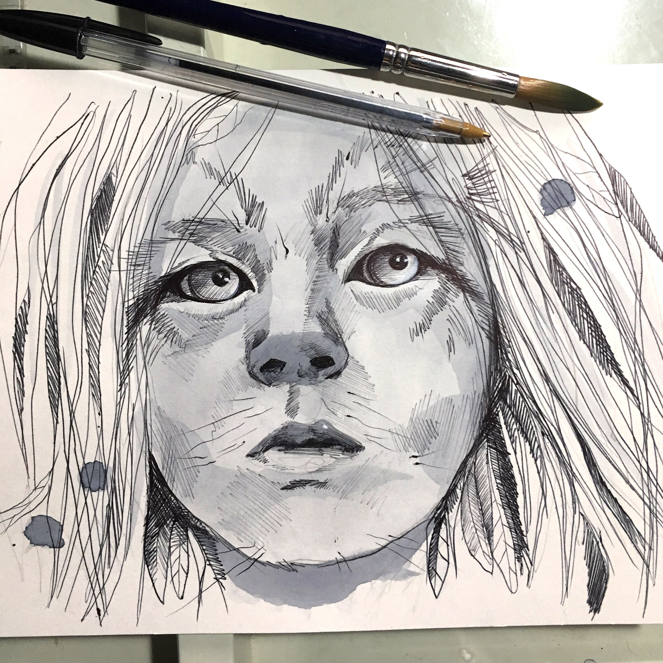 Illustration, inktober, original illustration, original watercolor, original art, watercolor, ink art, original paintings, original drawings