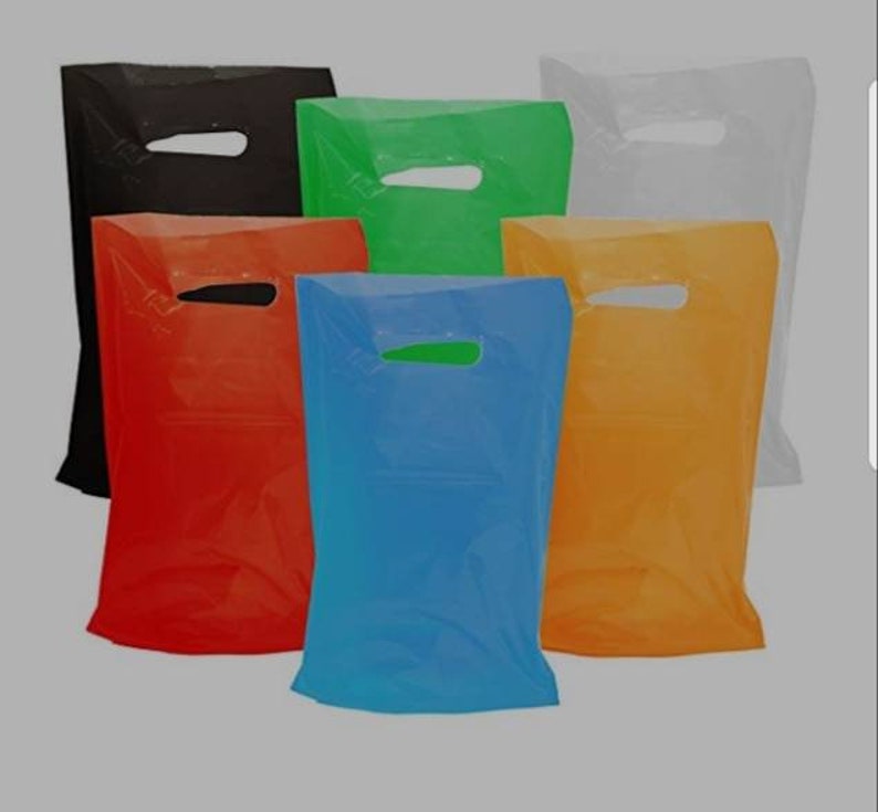 Plastic Merchandise bag wlogo