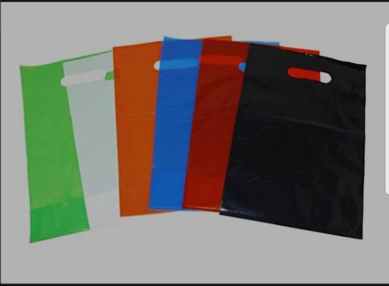 Plastic Merchandise bag wlogo