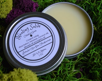 Sacred Healing Salve | Frankincense, Lavender, Shea | Ritual Skin Balm