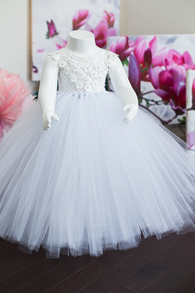 white tutu dress costume