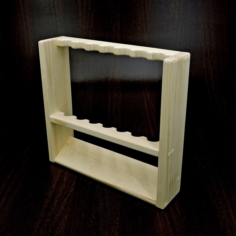 rod stand spinning organize rod storage rod showcase Fishing rod organizer
