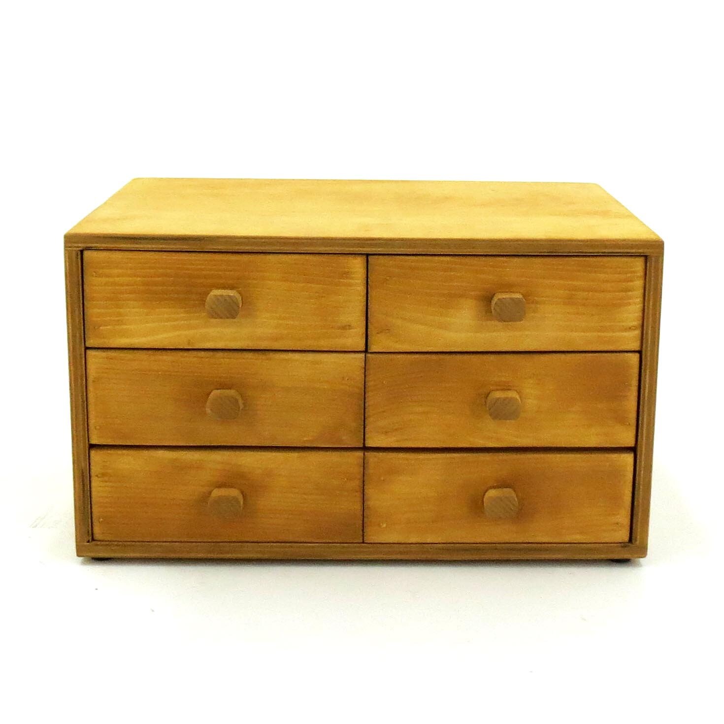 Mini chest of drawers wooden minichest chest of drawers for Etsy