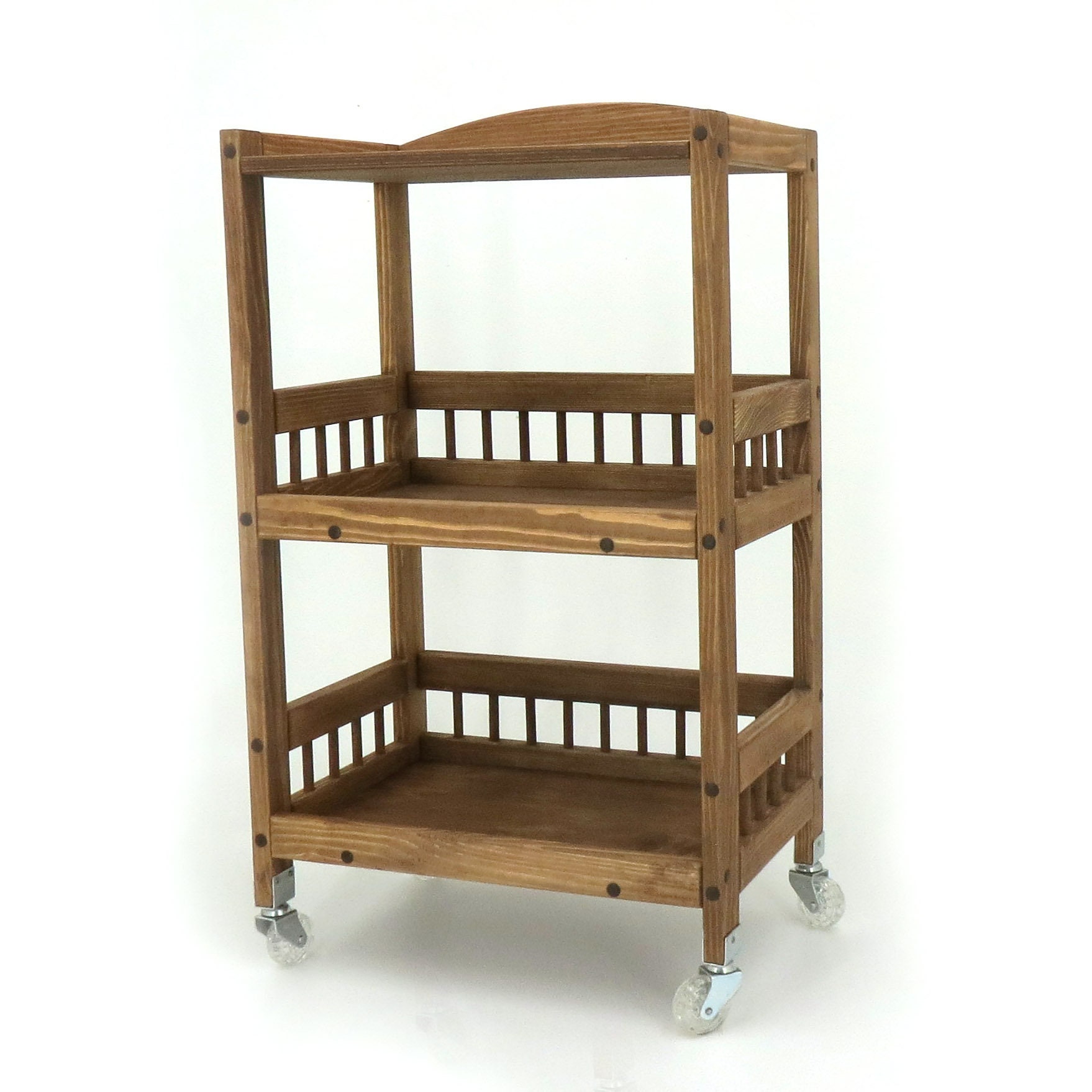 Kitchen shelf on wheels Folding shelf Etsy