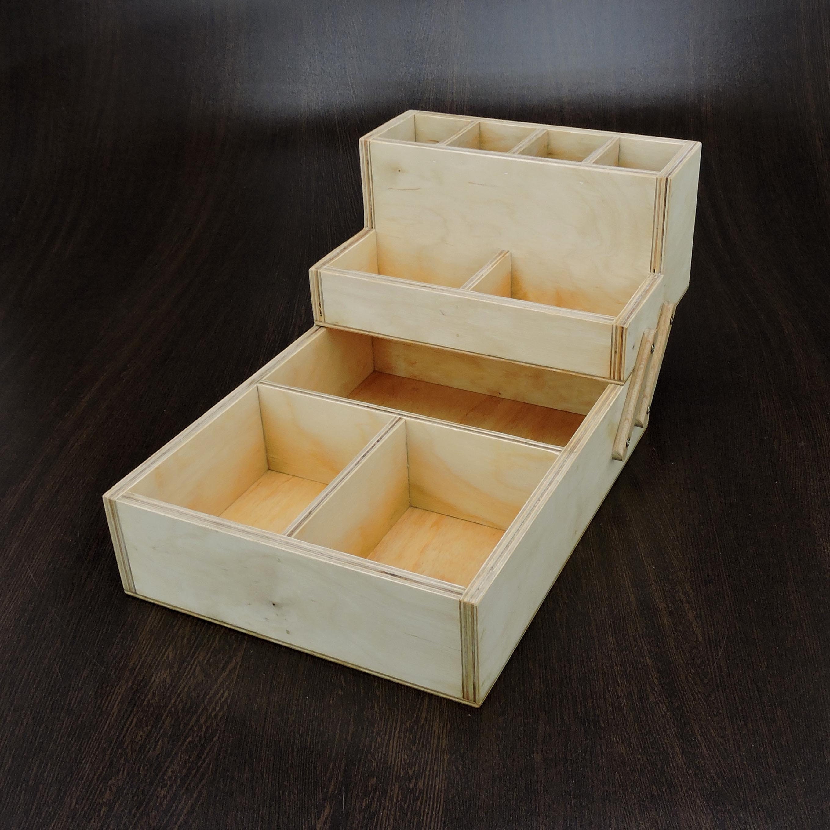 Organizer for cosmetics a shelf for cosmetics a wooden Etsy