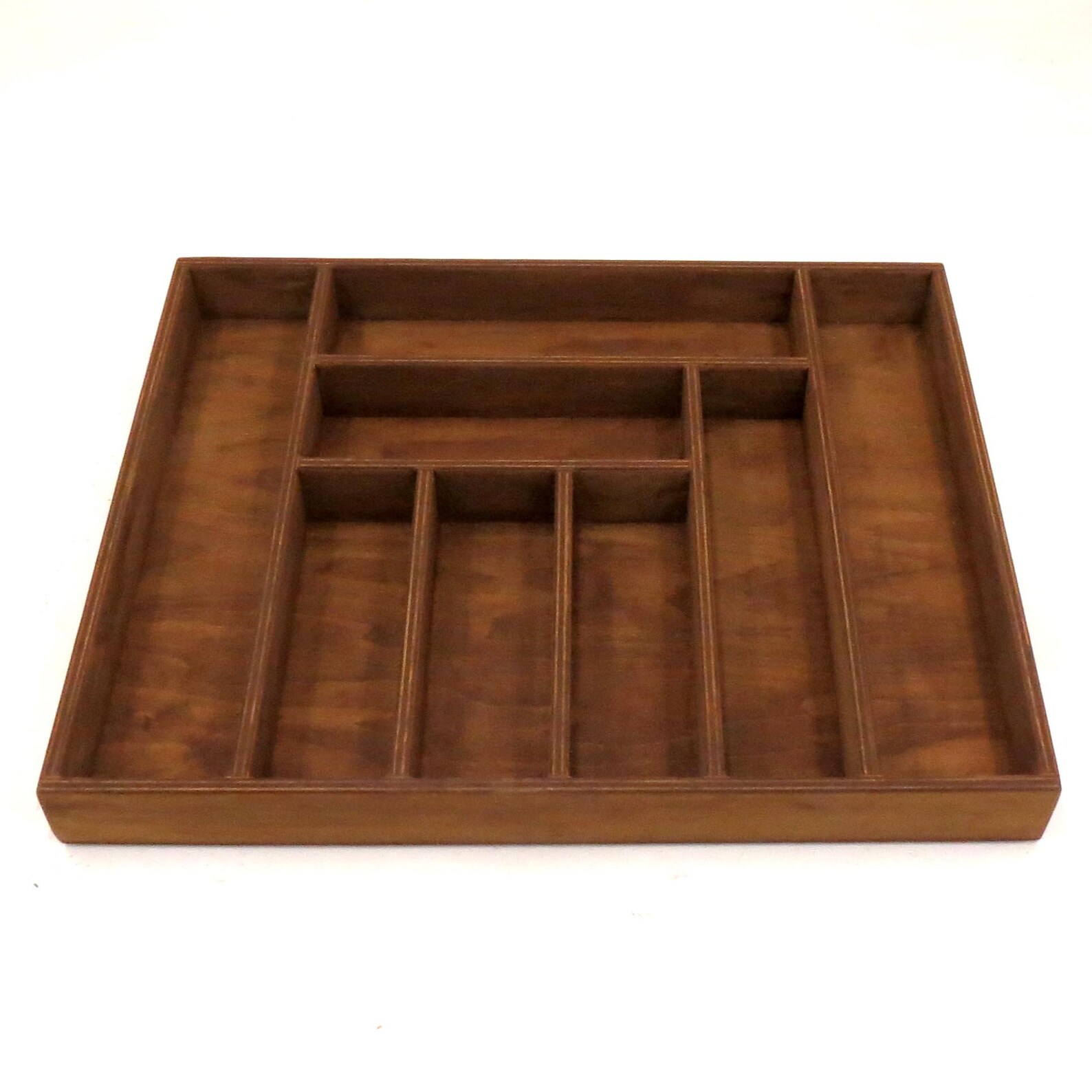 Drawer organizer Cutlery tray Wooden stand for kitchen Etsy