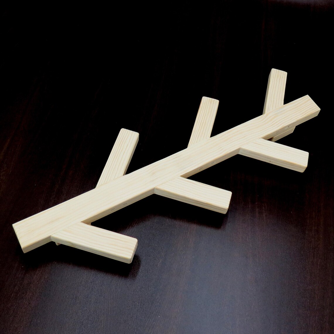 Wooden bag hanger bag organizer hanging bag organizer wood Etsy