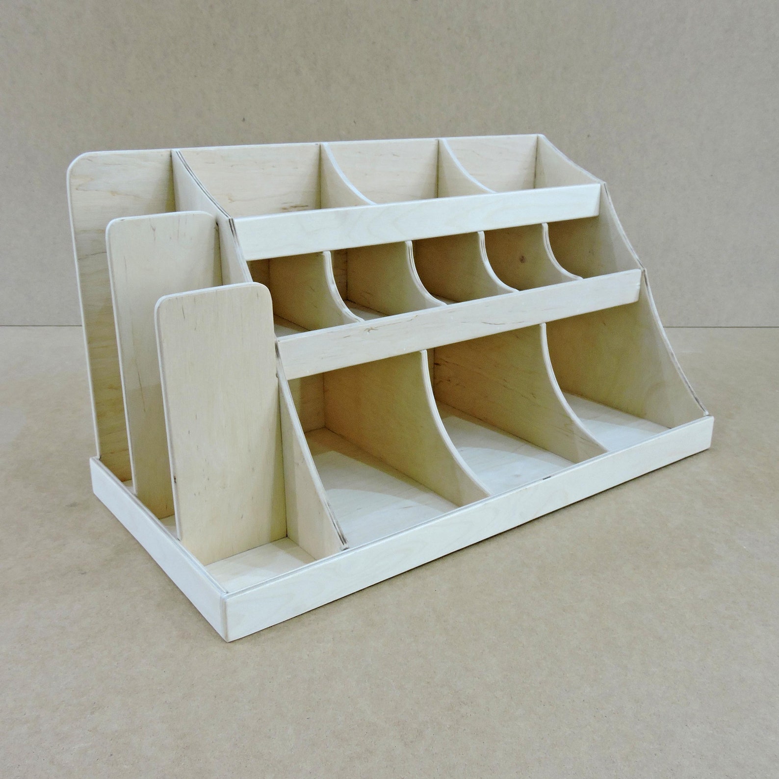 Wood coffee organizer bar organizer coffee Organizer for Etsy