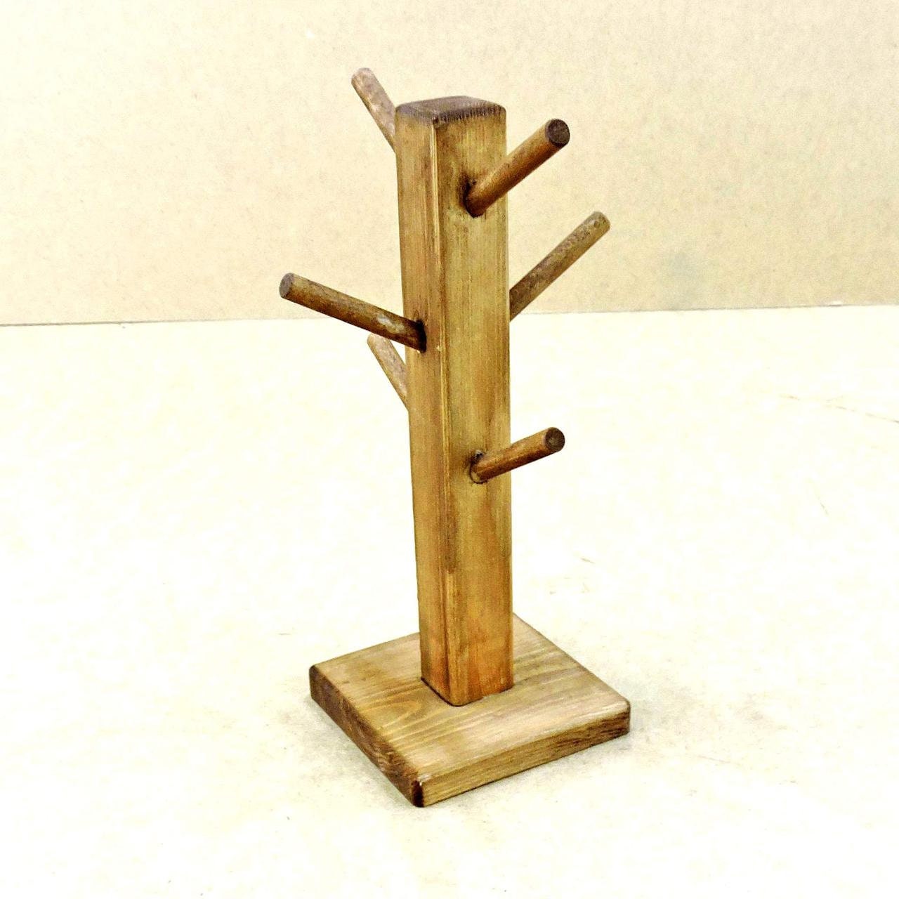 Soporte de copa. Estante de madera para tazas. | Etsy