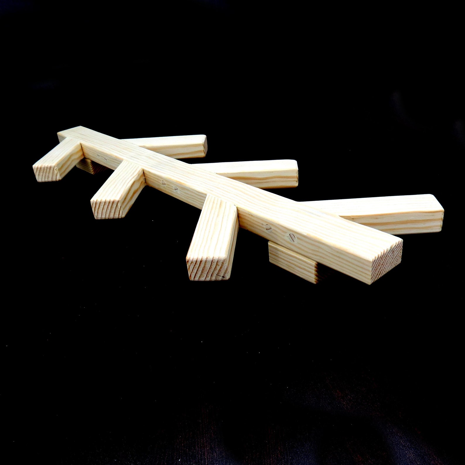 Wooden bag hanger bag organizer hanging bag organizer wood Etsy