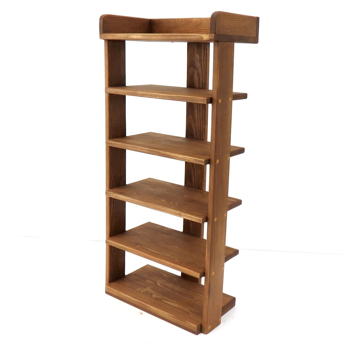 Wooden shelf shoe shelf shoe shelf made of wood Open shoe Etsy
