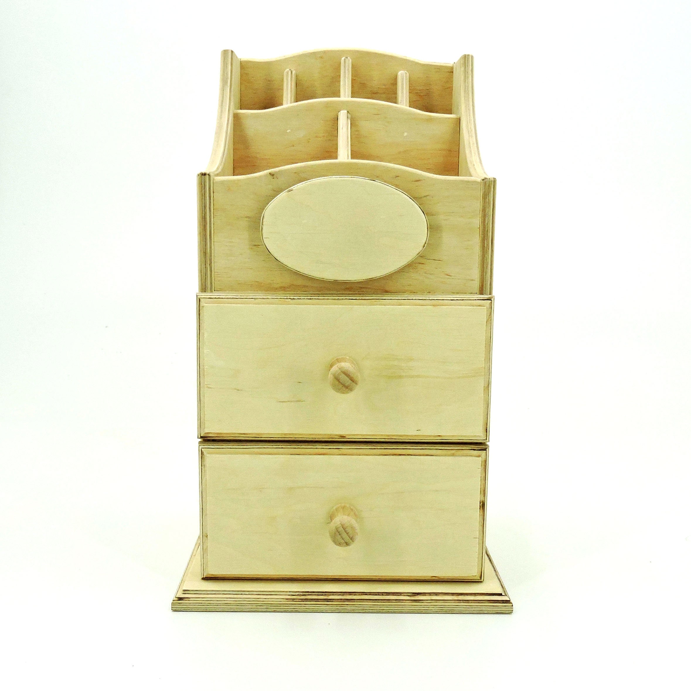 Mini chest of drawers Makeup organizer wooden makeup Etsy