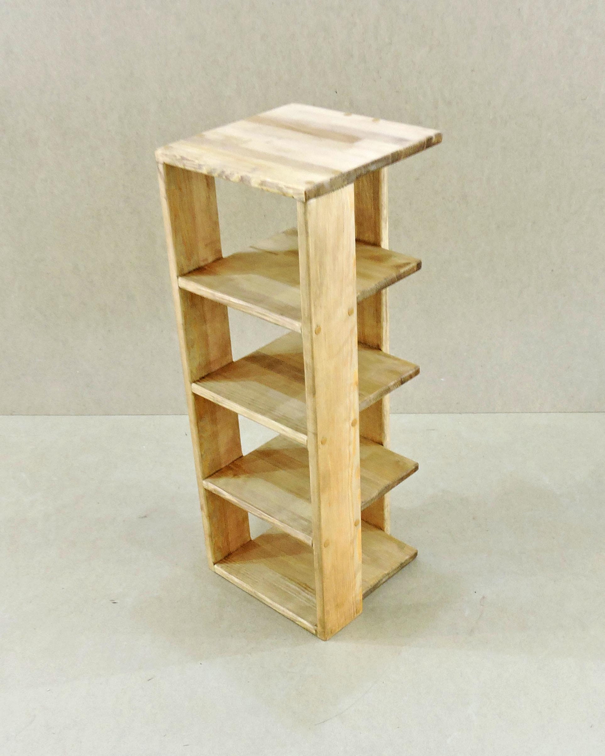 Wooden shelf shoe shelf shoe shelf made of wood Open shoe Etsy