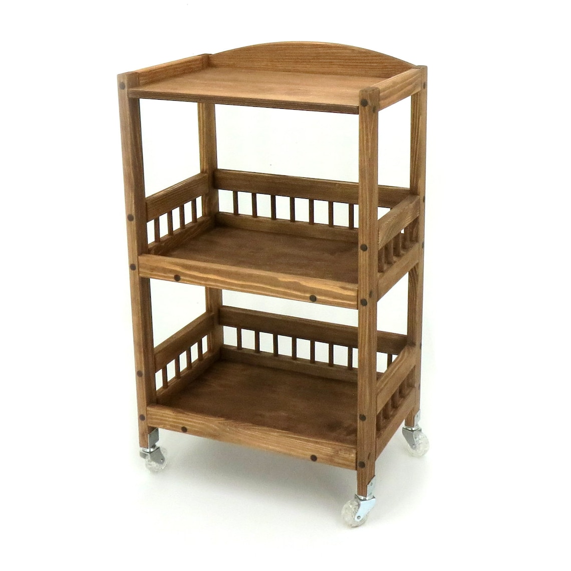 Kitchen shelf on wheels Folding shelf Etsy