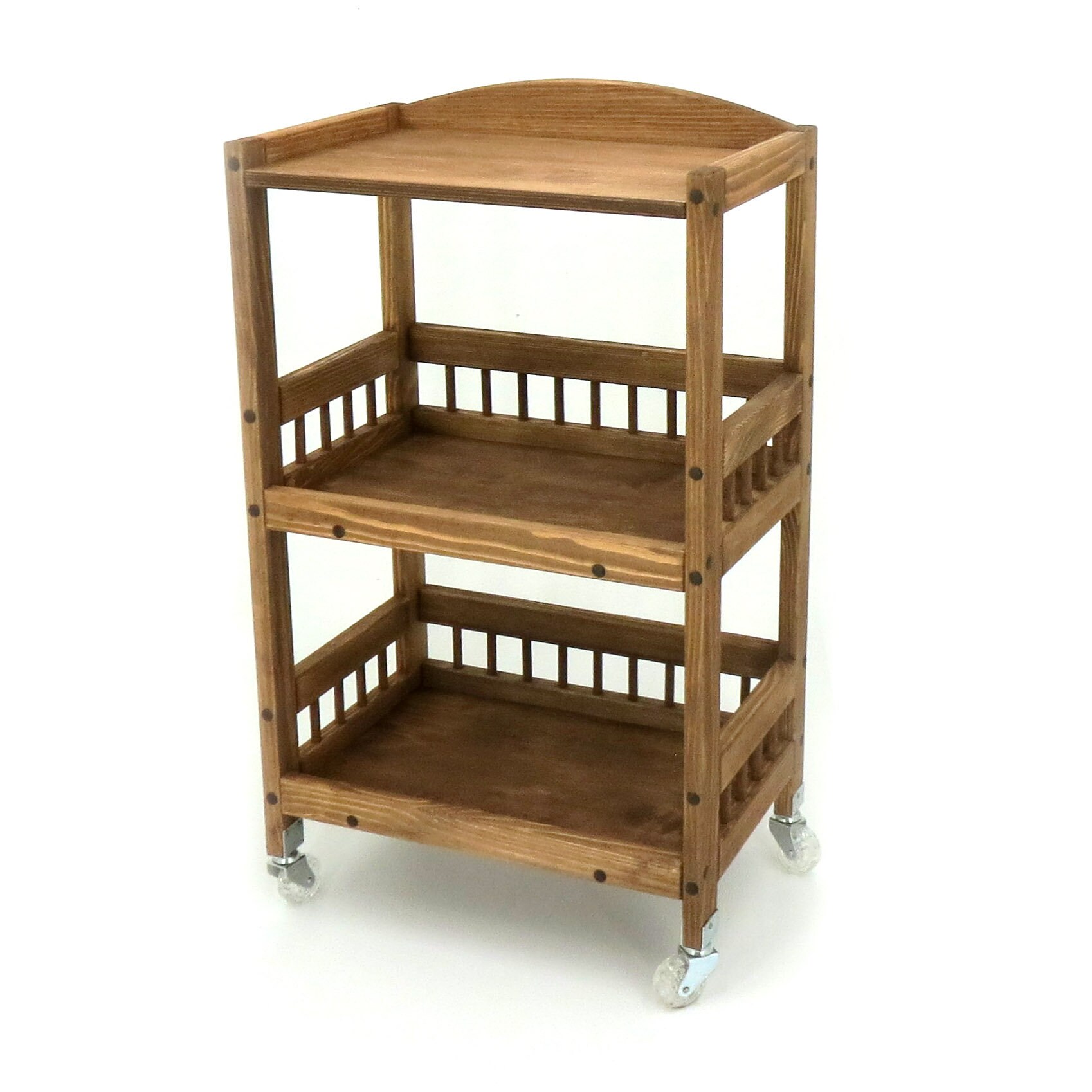 Kitchen shelf on wheels Folding shelf Etsy