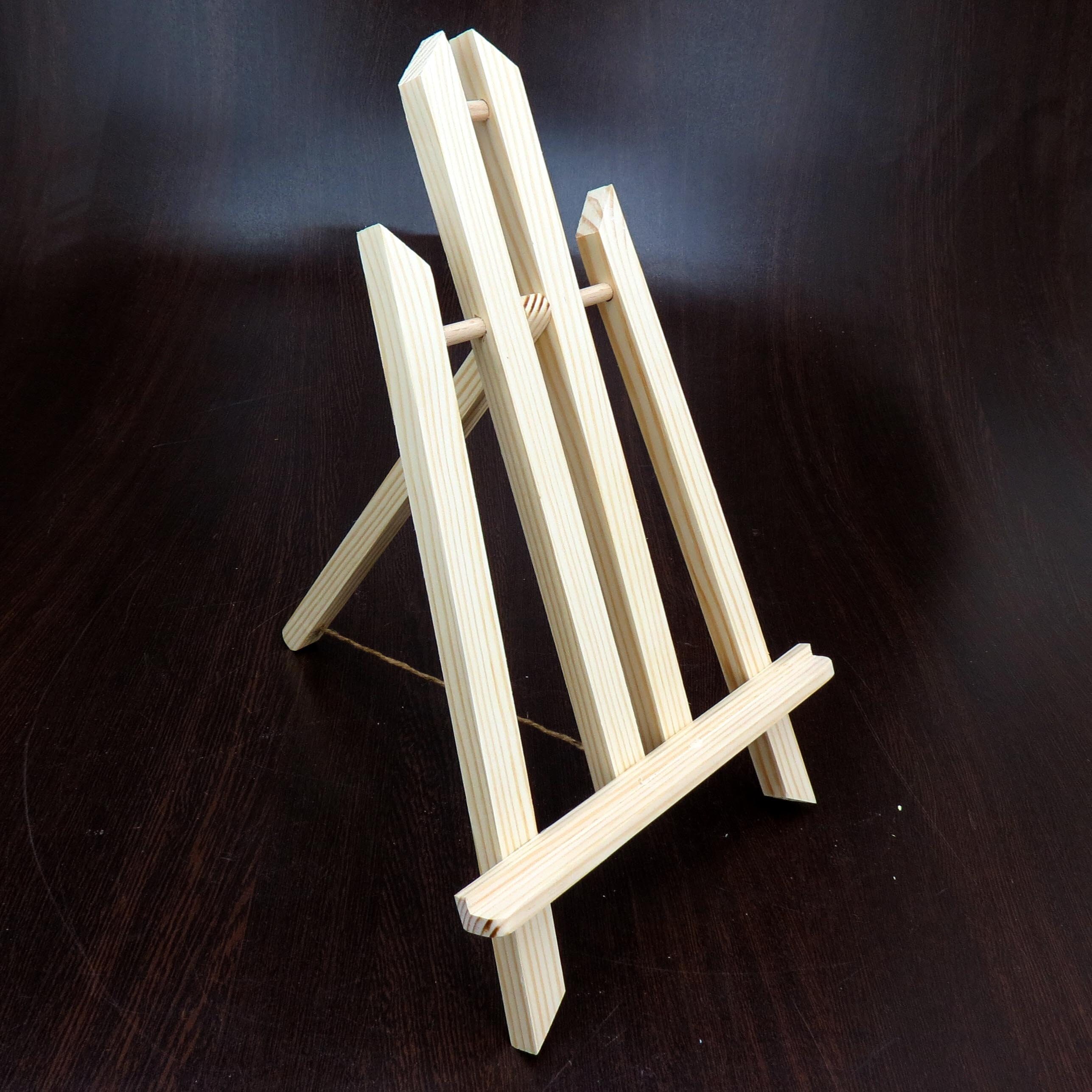 Easel Mini easel stand tripod stand wood easel wood stand Etsy