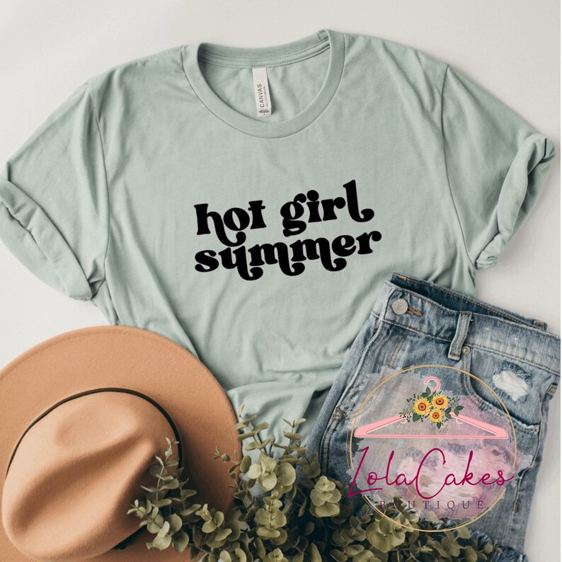 Hot Girl Summer Shirt Cute Tee Cute Shirt For Her Gift For Etsy
