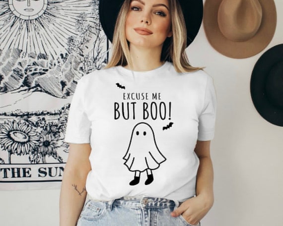 Halloween Pumpkin Neck Tie Associate Boo Shirt with Name Badge & Ghost   Graphic T-Shirt for Sale by FunWearVM