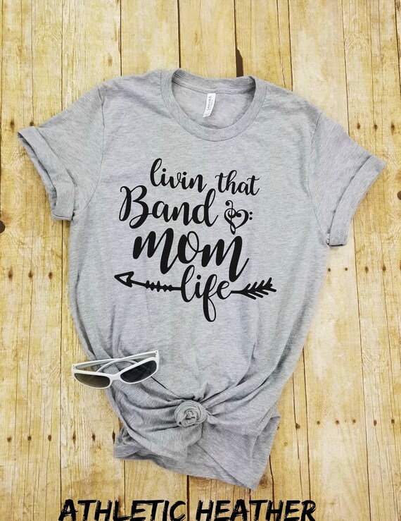 mom band tees
