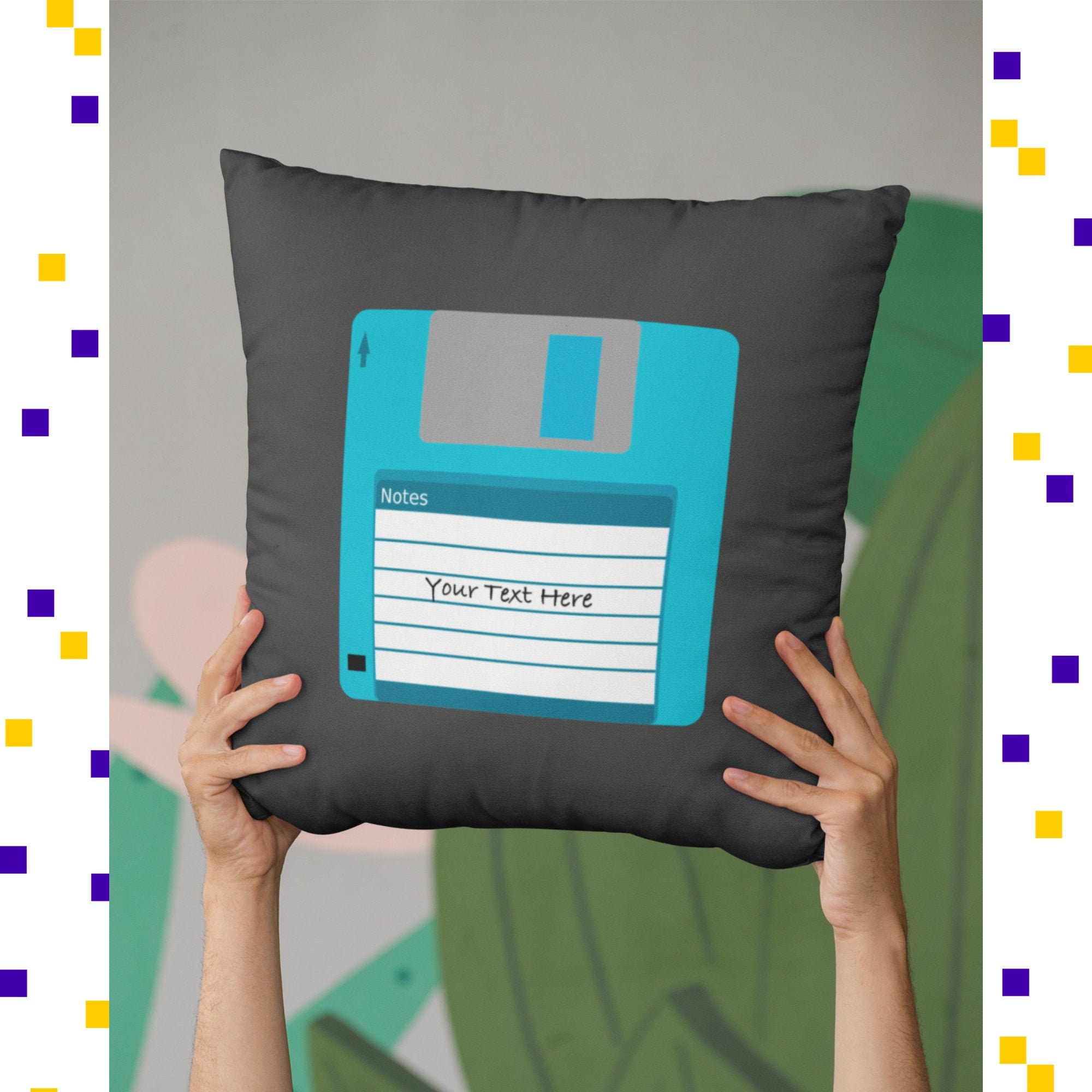 geeky throw pillows