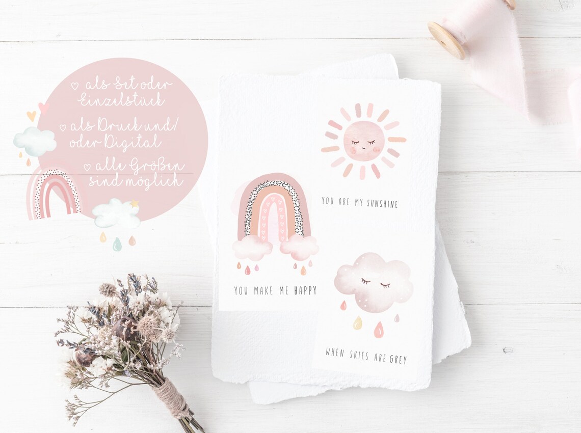 Personalisierten Bilderrahmen 'Ella' Für Kinder – Holzoptik, 18,5x14,2 Cm, Mit Namensspruch