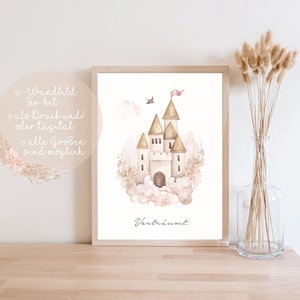 Lemmami Papeterie 3er Set Wandbilder DIN A4 - Boho Regenbogen Für Kinderzimmer