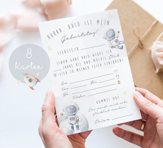 Lemmami Papeterie Cartes D'invitation Pour Anniversaire D'enfant Fille