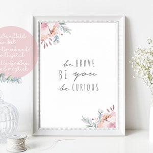 Herfair 3er Set Einhorn Poster - Niedliche Wandbilder Fürs Kinderzimmer In Rosa