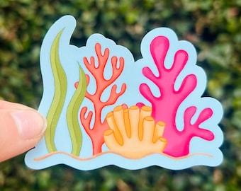 Sticker koraalrif