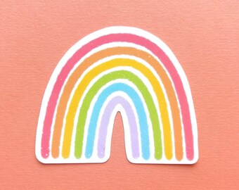 Pastel Rainbow Sticker