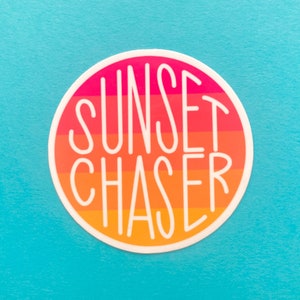 Sunset Chaser Sticker