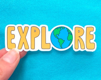 Explore Earth Sticker