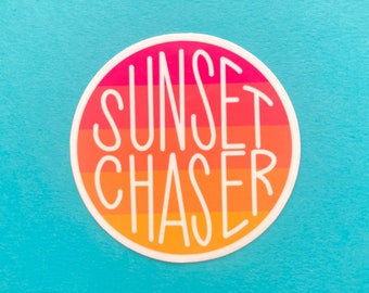 Sunset Chaser Sticker