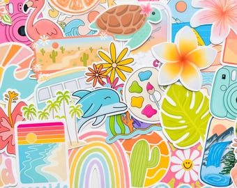 Surprise Mystery Sticker Pack - No Duplicates! - Waterproof Stickers