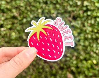 Sweet Strawberry Sticker