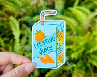 Creative Juice Sticker - Waterproof Artist Sticker